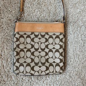Coach cross body purse